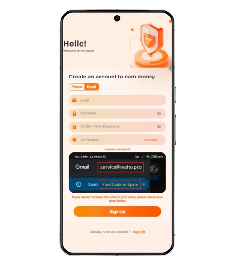 Secure login